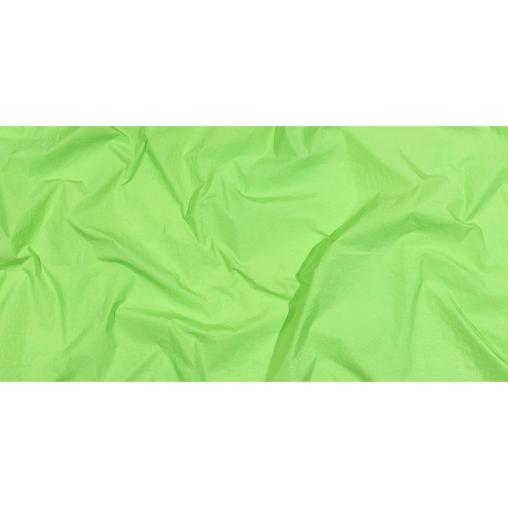 Balenciaga Italian Lime Crinkled Nylon Full