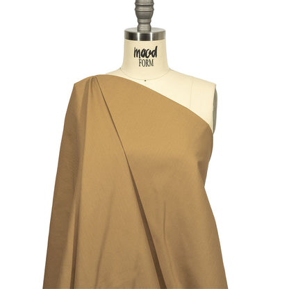 Balenciaga Italian Beige Cotton Ripstop Drape