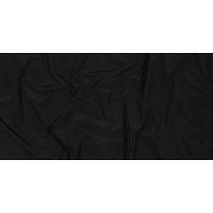 Balenciaga Italian Black Crinkled Lightweight Nylon Woven Full