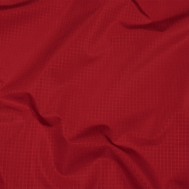 Balenciaga Italian Red Polyester Ripstop