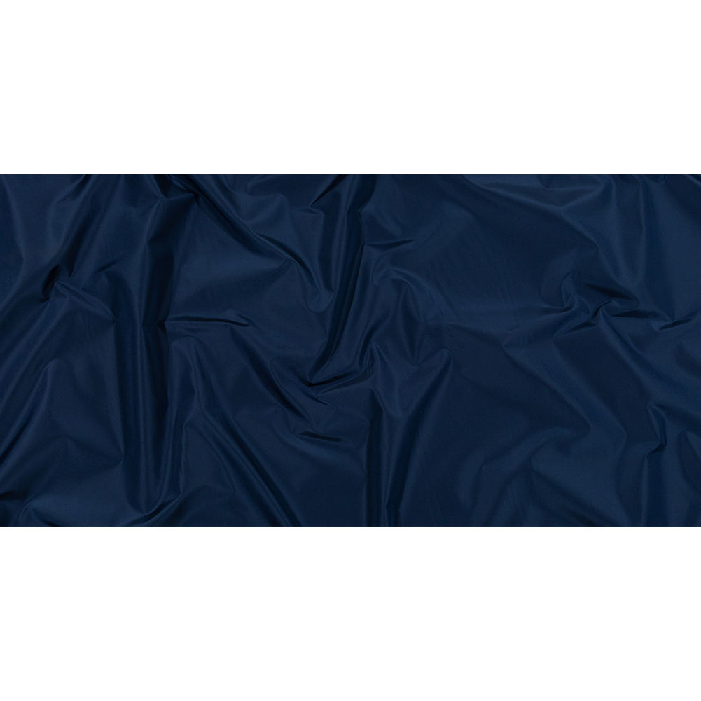 Balenciaga Italian Dark Blue Polyester and Viscose Micro Faille Full