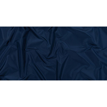Balenciaga Italian Dark Blue Polyester and Viscose Micro Faille Full