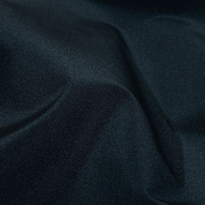 Balenciaga Italian Midnight Navy Polyester and Viscose Micro Faille Detail