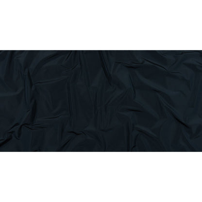 Balenciaga Italian Midnight Navy Polyester and Viscose Micro Faille Full
