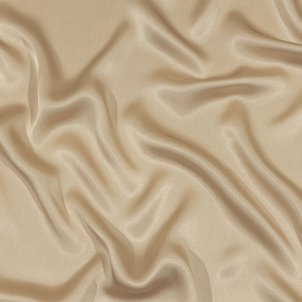 Balenciaga Italian Ancient Scroll Shimmering Fluid Viscose Crepe de Chine