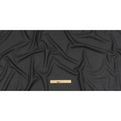 Balenciaga Italian Black Iris, Brown and Blue Ice Glen Check Wool Suiting Full