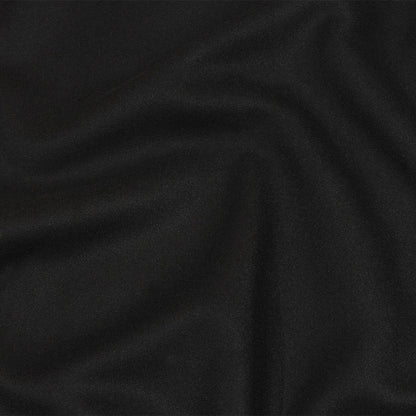 Balenciaga Italian Black Cashmere Double Cloth Twill Coating