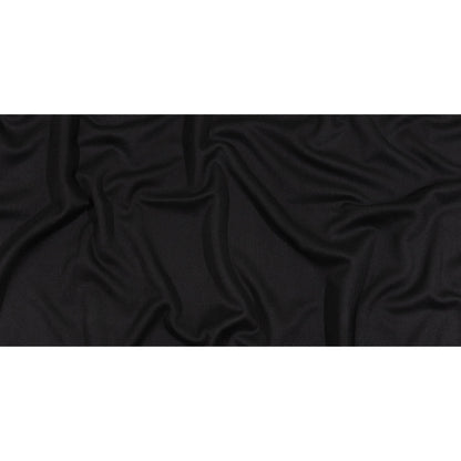 Balenciaga Italian Bluish Black Brushed Blended Virgin Wool Coating Full