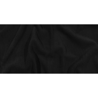 Balenciaga Italian Black Herringbone Brushed Virgin Wool Coating Full