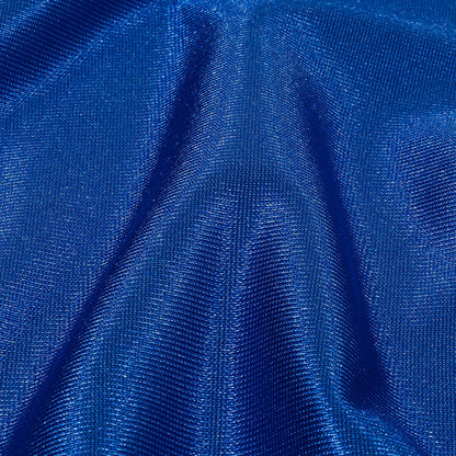 Balenciaga Italian Royal Blue Luminous Polyester Milano Jersey Detail