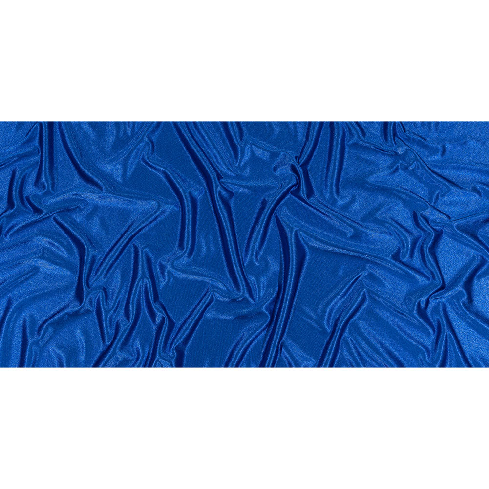 Balenciaga Italian Royal Blue Luminous Polyester Milano Jersey Full