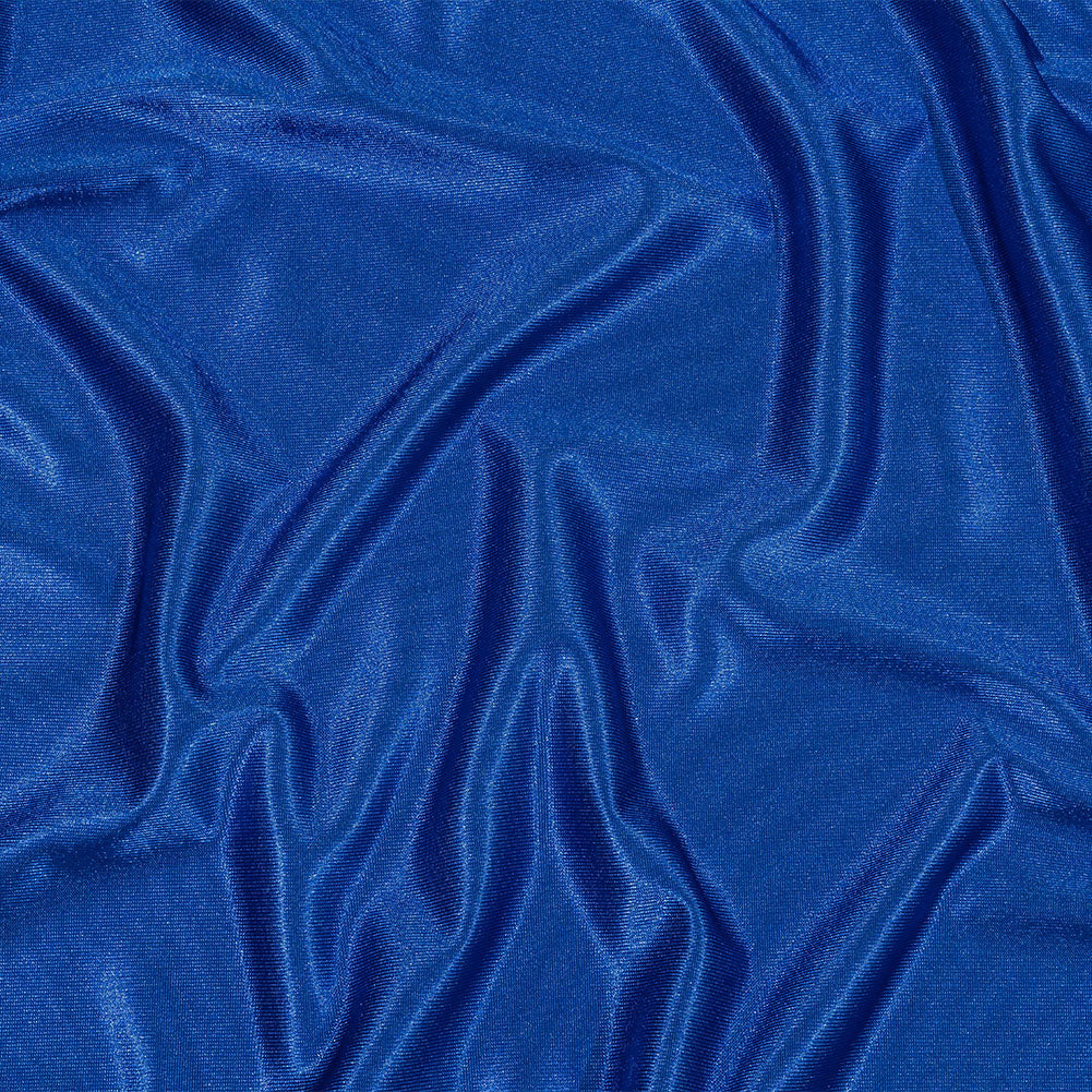 Balenciaga Italian Royal Blue Luminous Polyester Milano Jersey