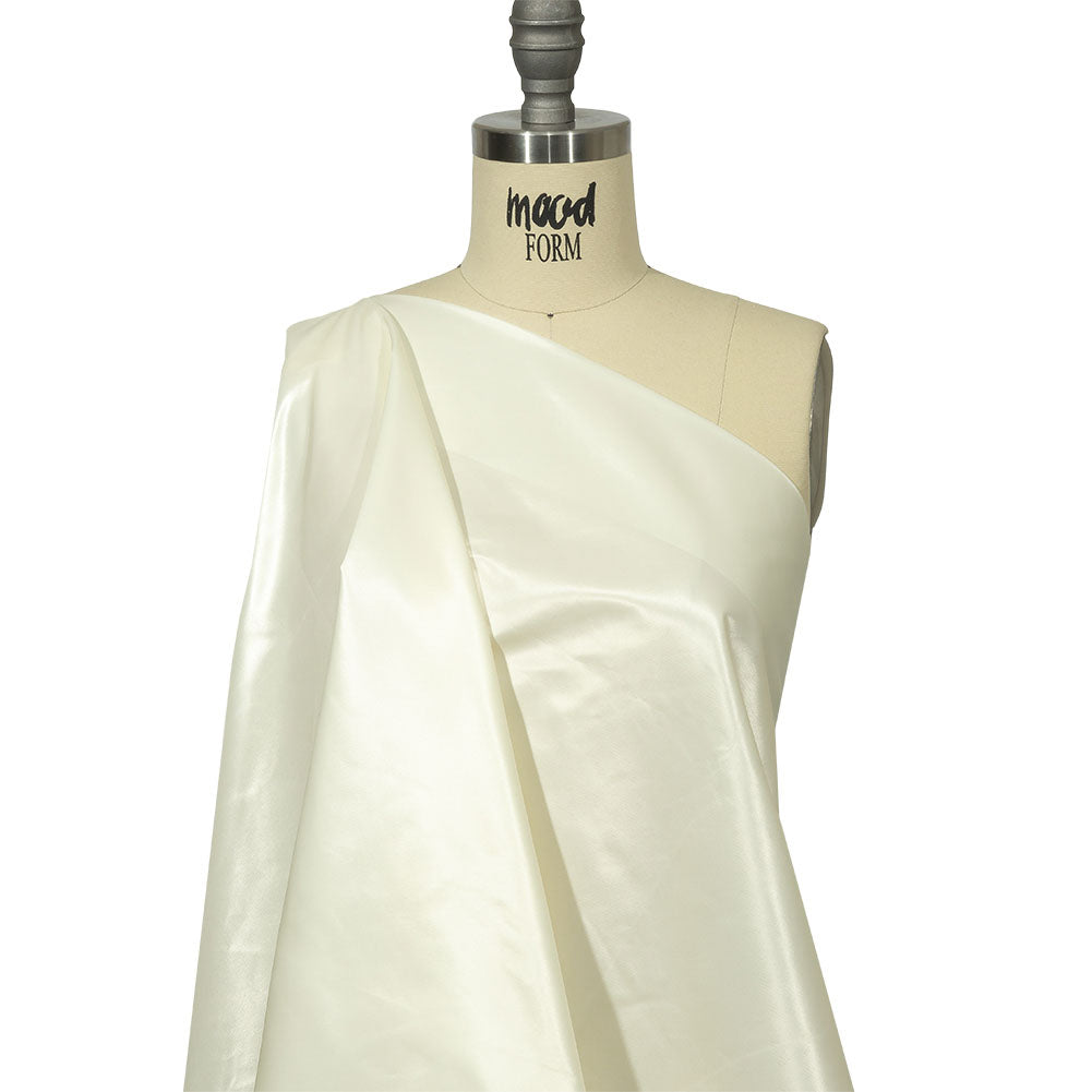 Balenciaga Italian Sweet Corn Nylon Satin Faced Twill Drape