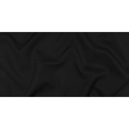Black Bonded Double Layer Stretch Viscose/Nylon Interlock Knit by Balenciaga - Made in Italy Full