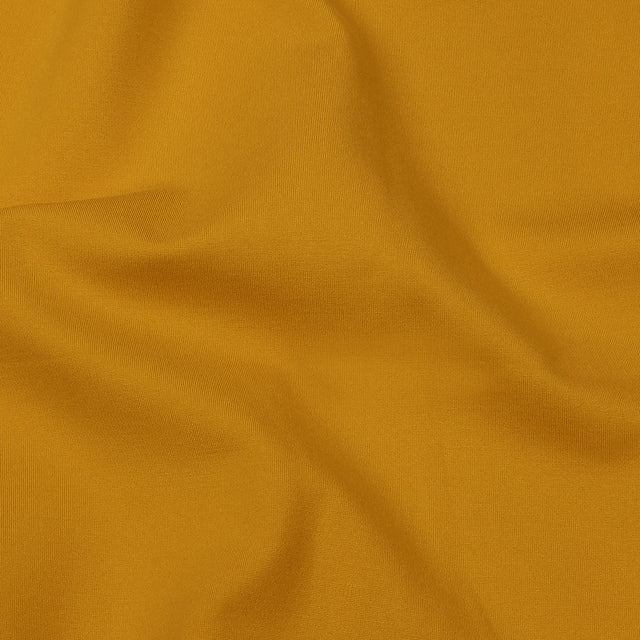 Stretch Ponte Knit - Golden Yellow - Papilio Collection