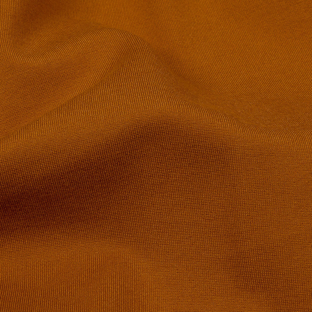 Stretch Ponte Knit - Caramel - Papilio Collection - Detail