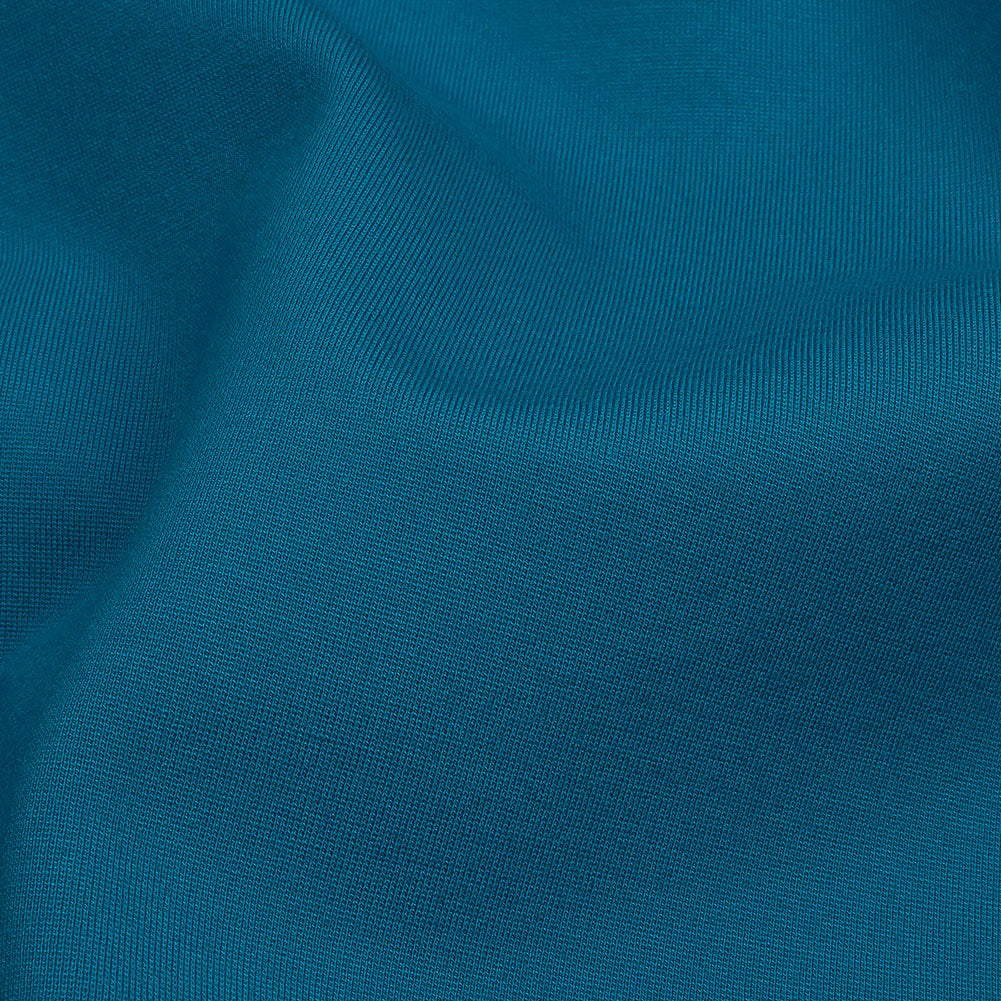 Stretch Ponte Knit - Ocean Blue - Papilio Collection