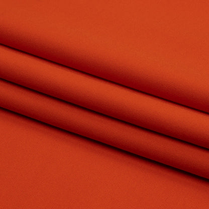 Stretch Ponte Knit - Carrot Orange - Papilio Collection