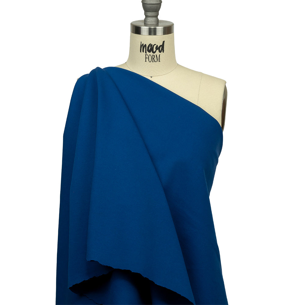 Stretch Ponte Knit - Mazarine Blue - Papilio Collection