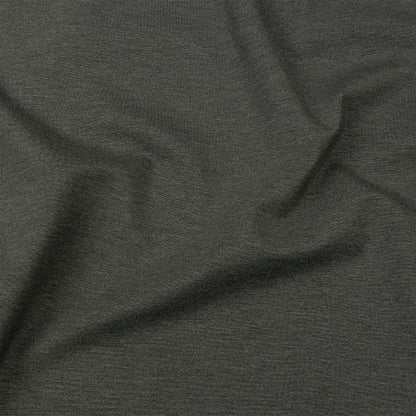 Stretch Ponte Knit - Dark Heathered Gray - Papilio Collection