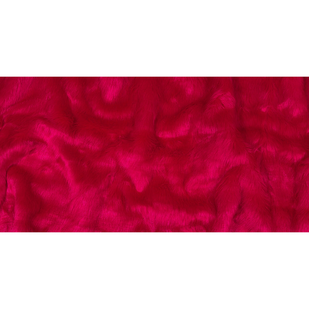 Hot Magenta Luxury Faux Fur Full