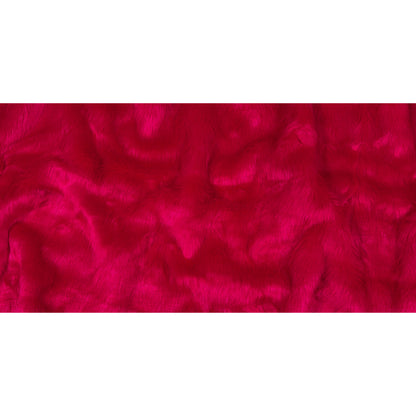 Hot Magenta Luxury Faux Fur Full