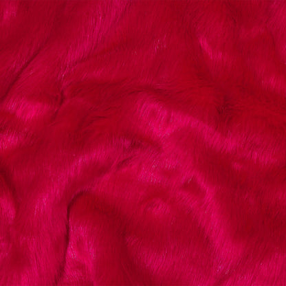 Hot Magenta Luxury Faux Fur