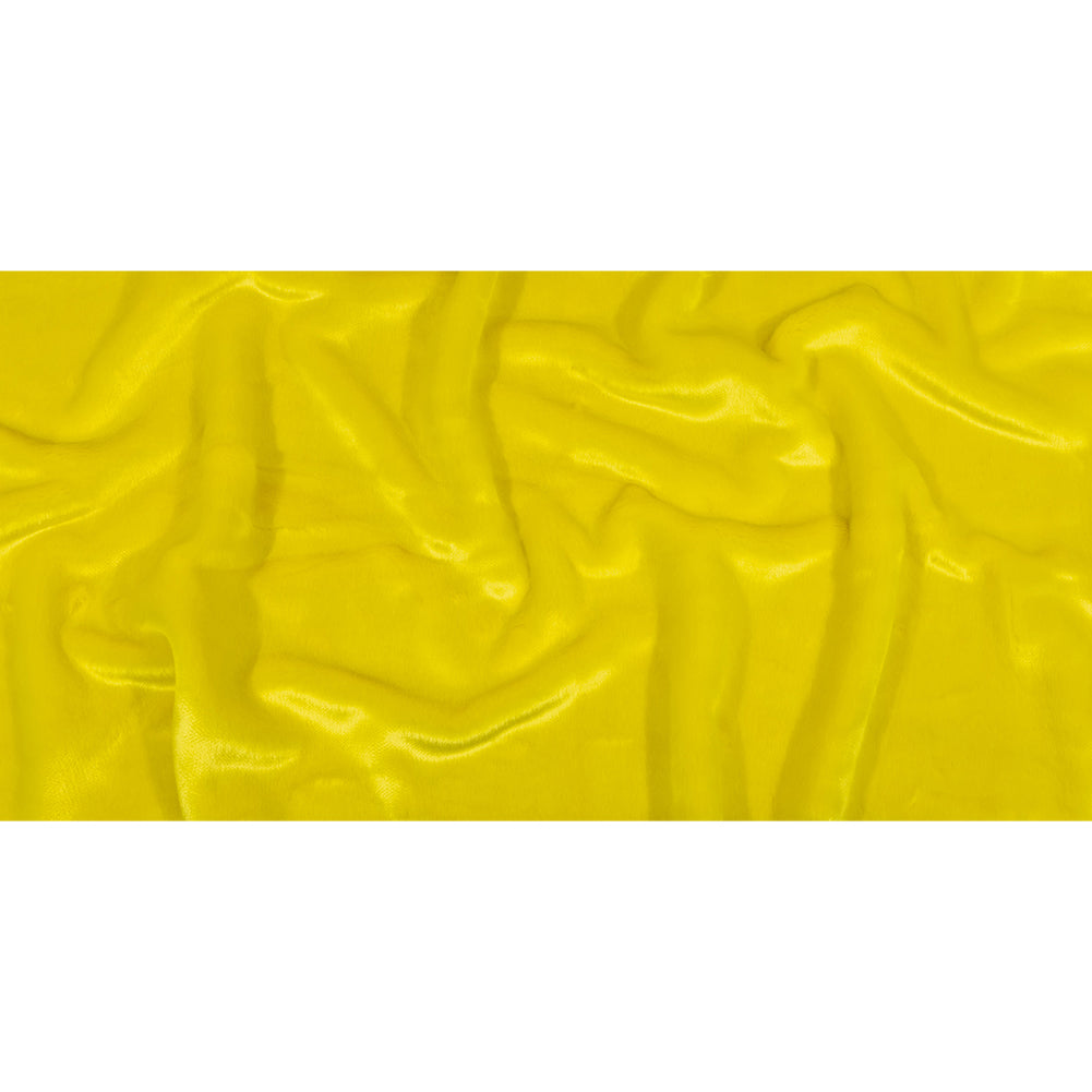 Primary Yellow Luxury Faux Fur Full