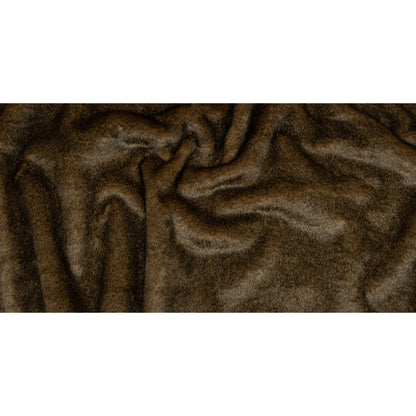 Dachshund and Black Mottled Short Pile Luxury Faux Fur Full