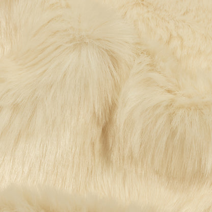 Jet Stream Short Pile Luxury Faux Fur Detail