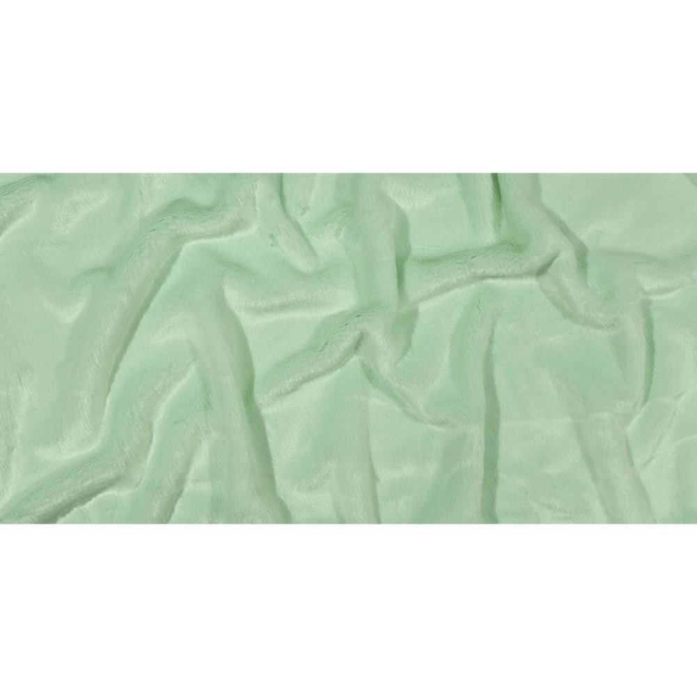 Dusty Aqua Short Pile Luxury Faux Fur Full