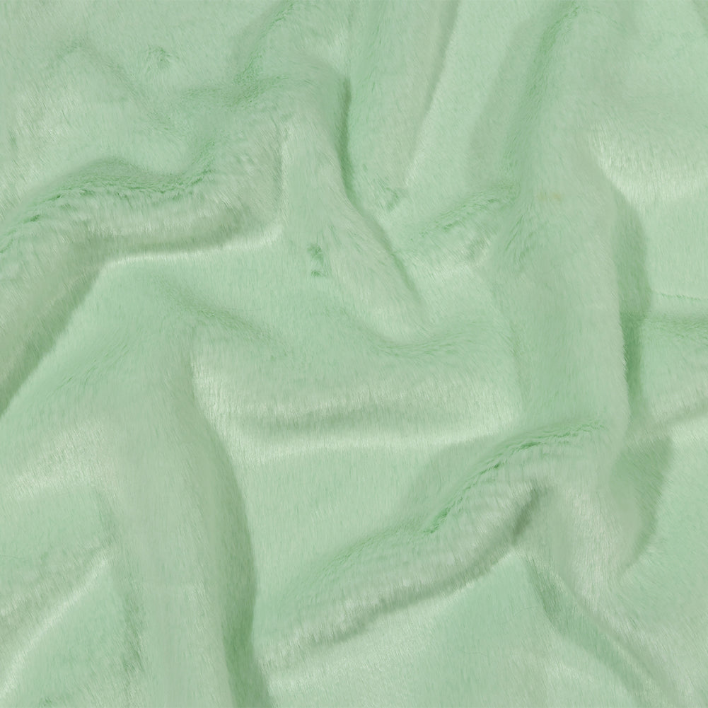 Dusty Aqua Short Pile Luxury Faux Fur