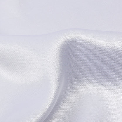 Sustainable Viscose Fluid Satin - White - Mood Exclusive Elliana Collection