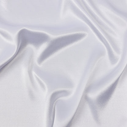 Sustainable Viscose Fluid Satin - White - Mood Exclusive Elliana Collection