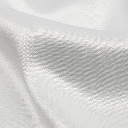Sustainable Viscose Fluid Satin - Off White - Mood Exclusive Elliana Collection