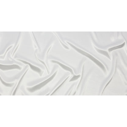 Sustainable Viscose Fluid Satin - Off White - Mood Exclusive Elliana Collection