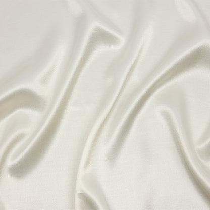 Sustainable Viscose Fluid Satin - Ivory - Mood Exclusive Elliana Collection