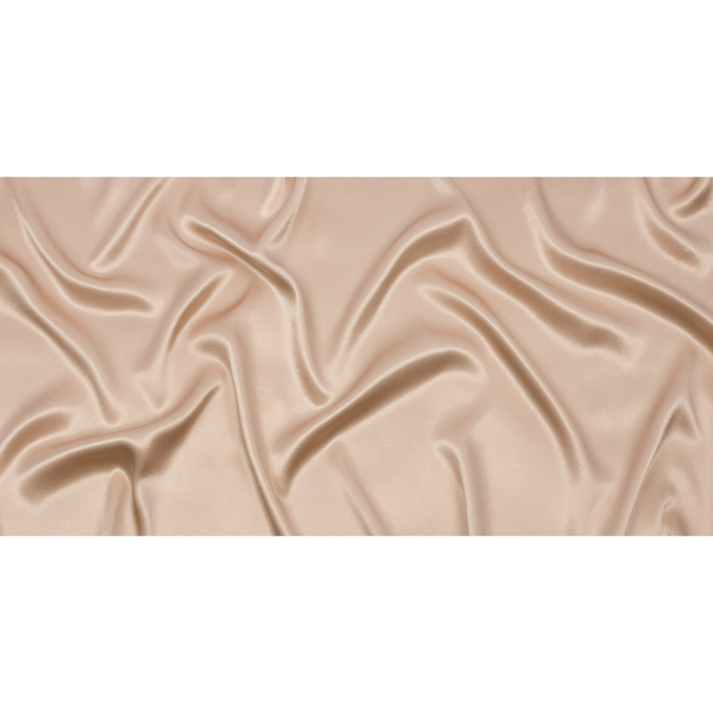 Sustainable Viscose Fluid Satin - Tan - Mood Exclusive Elliana Collection