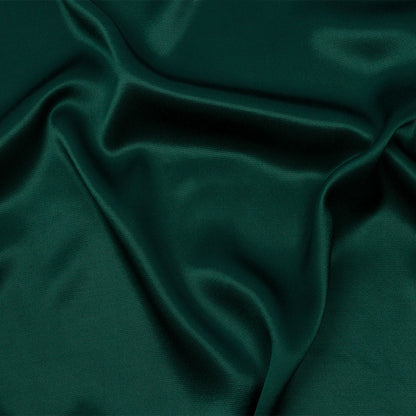 Sustainable Viscose Fluid Satin - Hunter Green - Mood Exclusive Elliana Collection