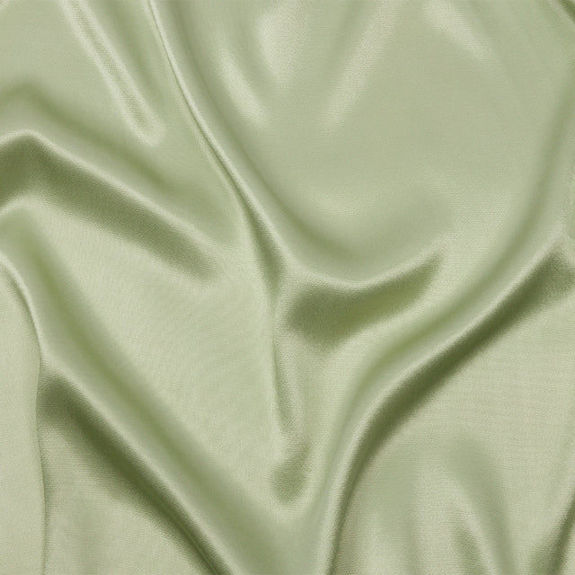 Sustainable Viscose Fluid Satin - Celadon - Mood Exclusive Elliana Collection