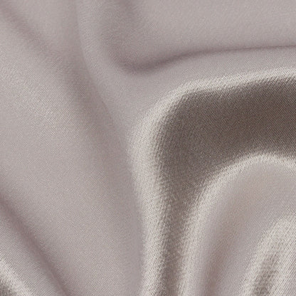 Sustainable Viscose Fluid Satin - Silver - Mood Exclusive Elliana Collection