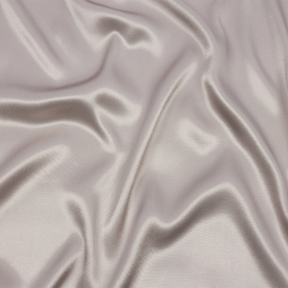 Sustainable Viscose Fluid Satin - Silver - Mood Exclusive Elliana Collection