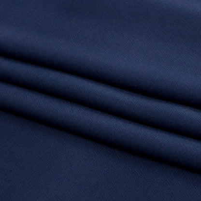 Sustainable Viscose Fluid Satin - Navy - Mood Exclusive Elliana Collection