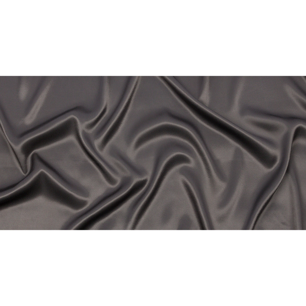 Sustainable Viscose Fluid Satin - Slate - Mood Exclusive Elliana Collection - Full
