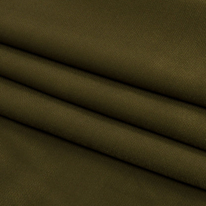 Sustainable Viscose Fluid Satin - Olive Green - Mood Exclusive Elliana Collection