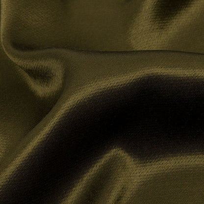 Sustainable Viscose Fluid Satin - Olive Green - Mood Exclusive Elliana Collection