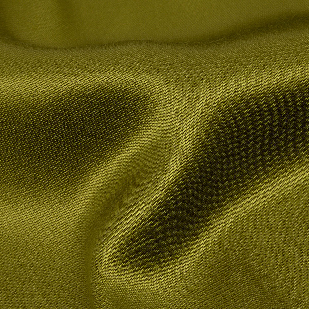 Sustainable Viscose Fluid Satin - Kiwi Green - Mood Exclusive Elliana Collection