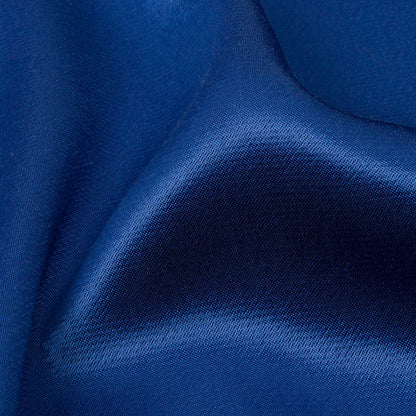 Sustainable Viscose Fluid Satin - Cobalt Blue - Mood Exclusive Elliana Collection