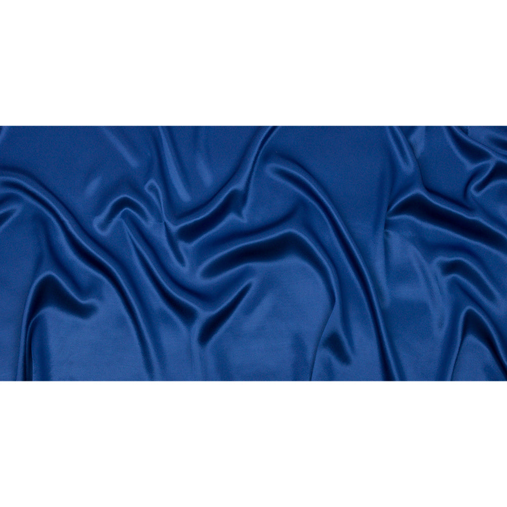 Sustainable Viscose Fluid Satin - Cobalt Blue - Mood Exclusive Elliana Collection