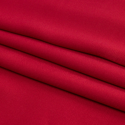 Sustainable Viscose Fluid Satin - Red - Mood Exclusive Elliana Collection